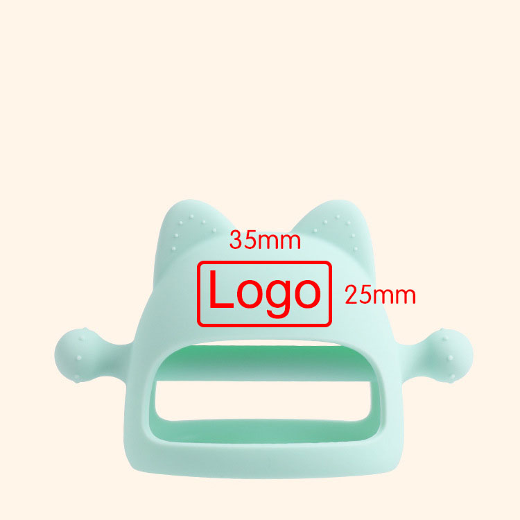 baby teething gloves